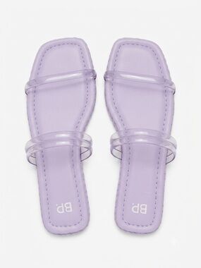 BP. Viola Braided Slide Sandals, Size 10 (NEW/Flaw)